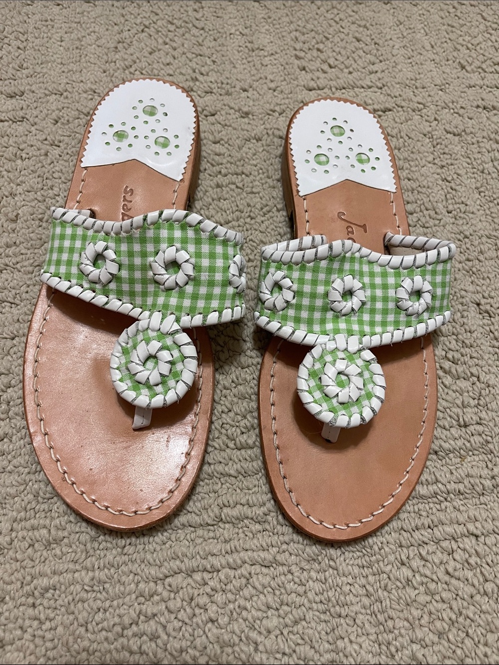 Jack Rodgers sandals size 6 excellent condition